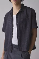 Standard Cloth Liam Textured Grid Shirt