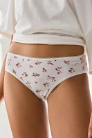 Out From Under Cotton Picot-Trim Hipster Undie