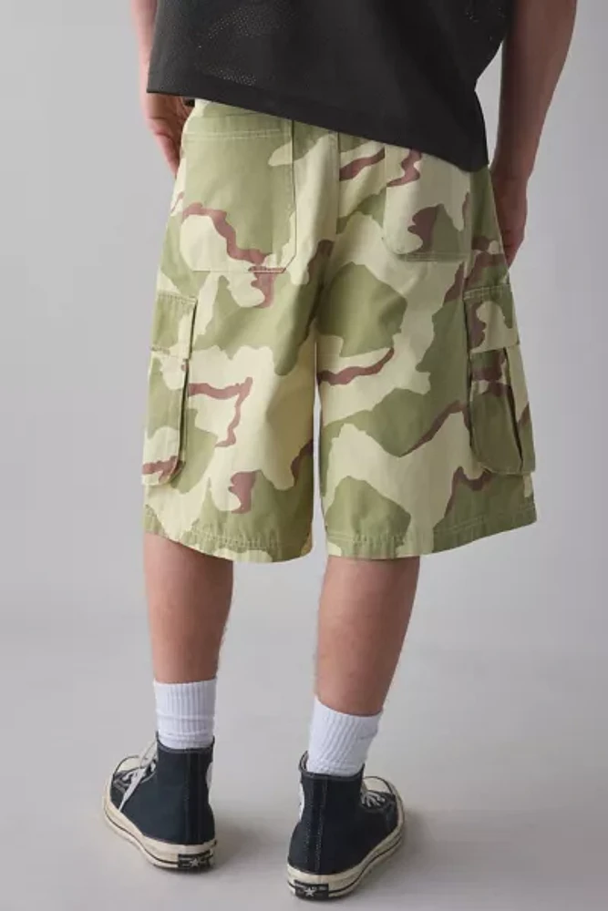 BDG Camo Canvas Cargo Short