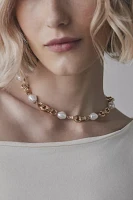 Napoli Pearl Chain Necklace