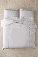 Eyelet Lace Detail Duvet Cover