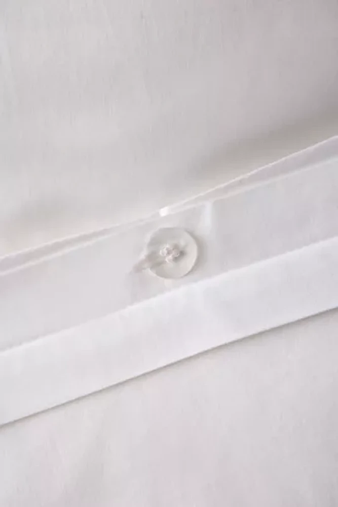 Eyelet Lace Detail Duvet Cover