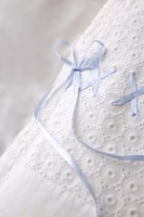 Eyelet Lace Detail Duvet Cover