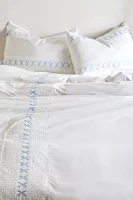 Eyelet Lace Detail Duvet Cover
