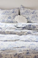 Mermaid Toile Patterned Duvet Cover Set
