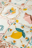Porto Tile Patterned Duvet Cover Set