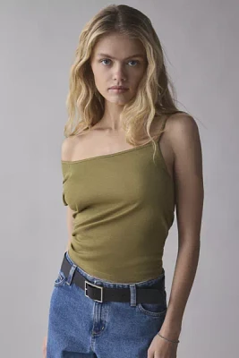 UO Daria Asymmetrical One-Shoulder Cropped Top