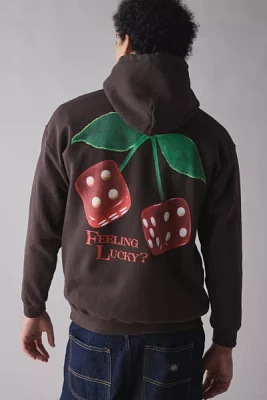 Feeling Lucky Dice Graphic Hoodie Sweatshirt