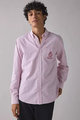 GUESS JEANS Striped Pocket Shirt