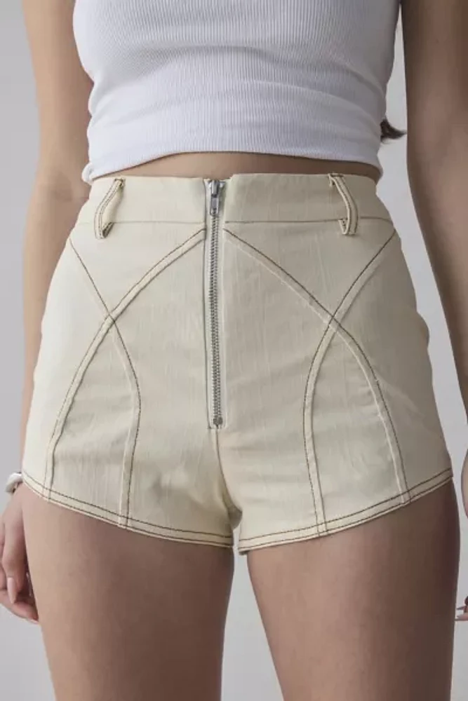 by.DYLN Brixton Denim Micro Short