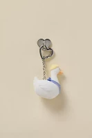 Beret Goose Textural Flocked Keychain