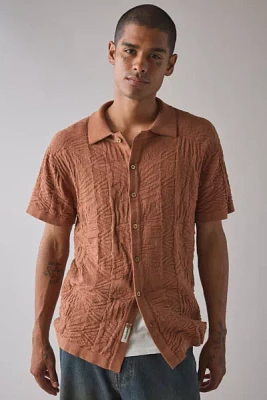 The Critical Slide Society Rails Knit Short Sleeve Sweater
