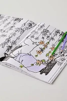 The Moomin Coloring Book By Tove Jansson