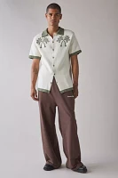 The Critical Slide Society Nice Knits Short Sleeve Polo Sweater