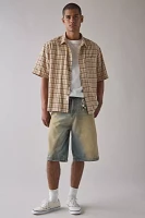 The Critical Slide Society Fred Plaid Short Sleeve Shirt