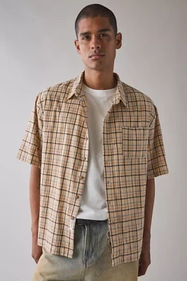 The Critical Slide Society Fred Plaid Short Sleeve Shirt