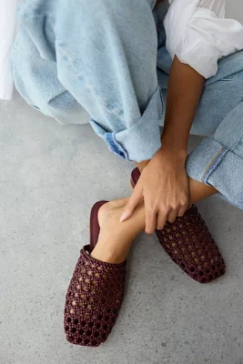 Azalea Wang Kismet Woven Mesh Mule