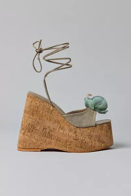 Azalea Wang Daleyza Platform Wedge Sandal