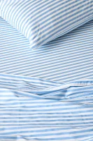 Simple Stripe Brushed Cotton Sheet Set