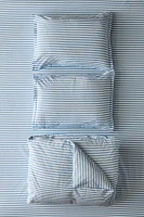 Simple Stripe Brushed Cotton Duvet Set