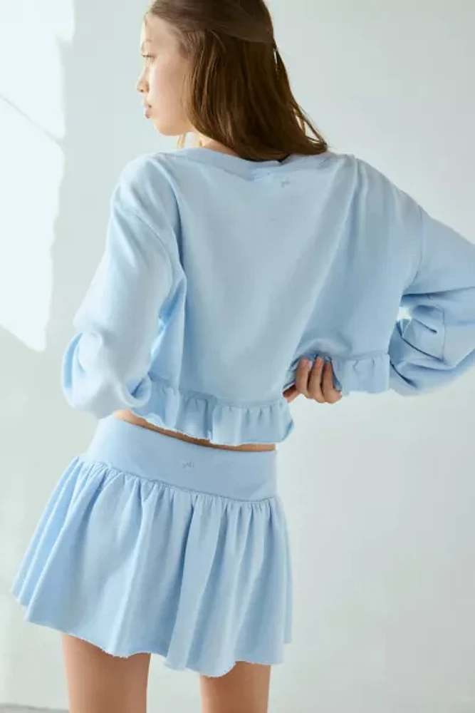 Out From Under Lyra Ruffle Drop-Waist Mini Skort