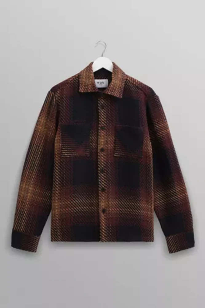 Wax London Whiting Button-Down Overshirt