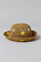 Fruit Woven Straw Bucket Hat