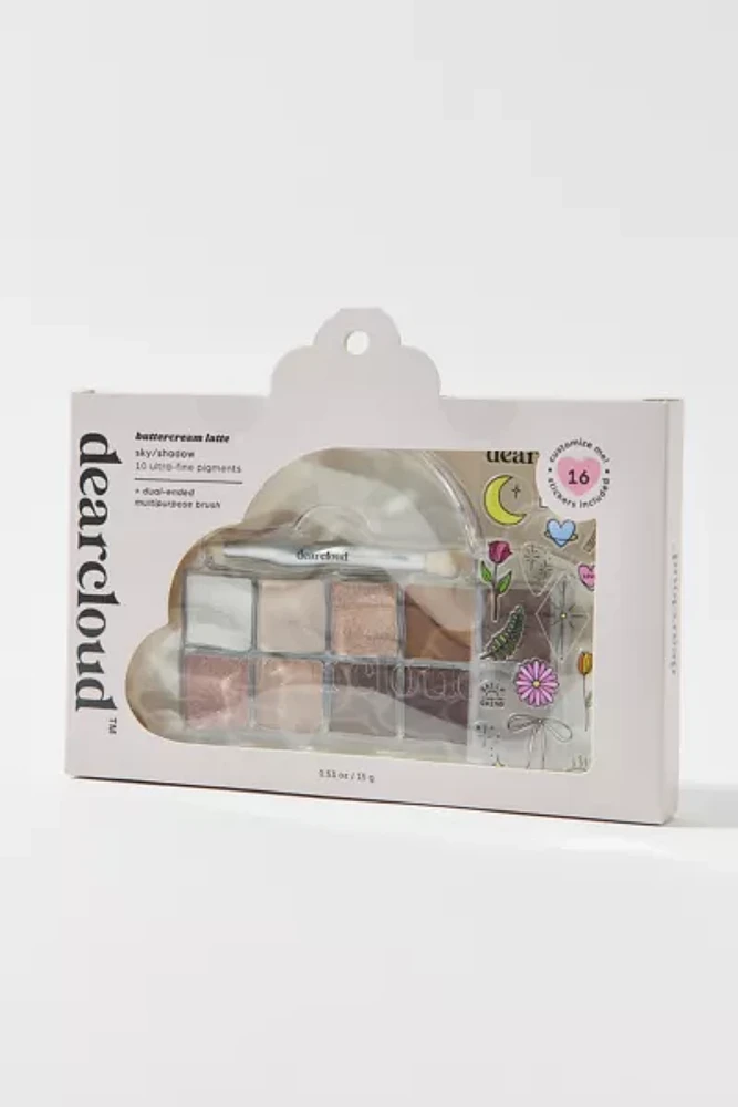 dearcloud Eyeshadow Palette & Sticker Set