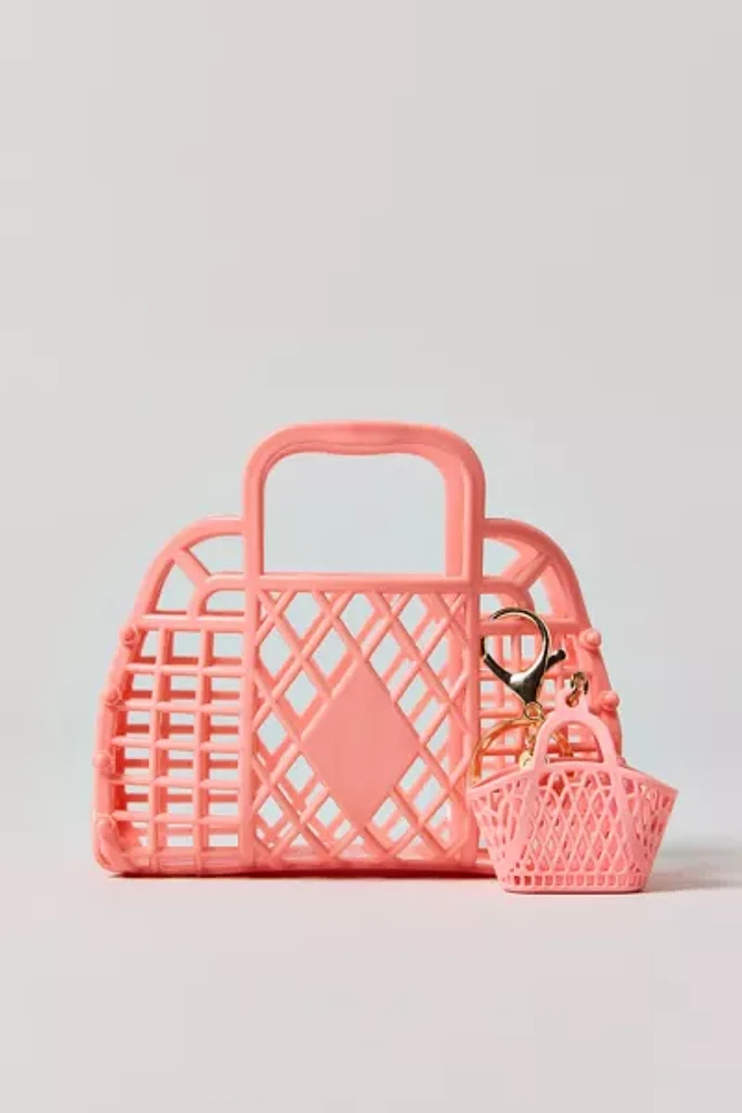 Sun Jellies Mini Retro Basket Bag