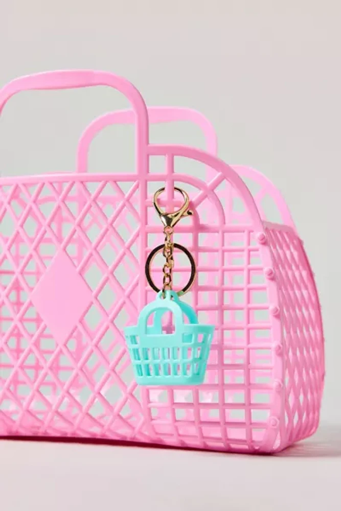 Sun Jellies Rosie Itty Bitty Basket Bag Charm