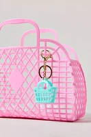 Sun Jellies Rosie Itty Bitty Basket Bag Charm