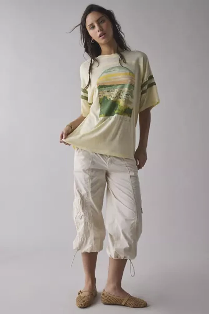 BDG Rowan Mykonos Graphic Oversized Tee