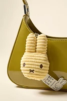 Miffy Head Corduroy Plushie Keychain