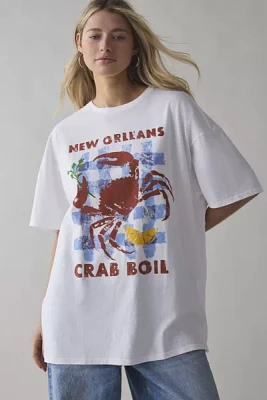 BDG New Orleans Crab Boil Graphic T-Shirt Dress