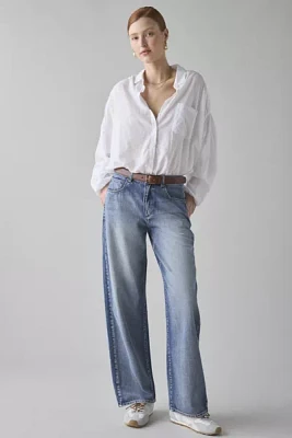 Abrand 99 Keira Low-Rise Baggy Flare Jean