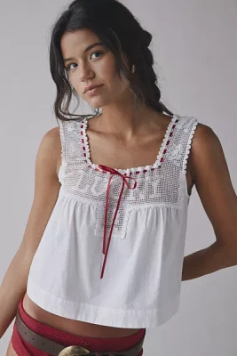 Frankies Bikinis X Bella Hadid Heirloom Tank Top