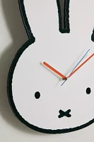 Miffy Figural Head Shape Wall Clock