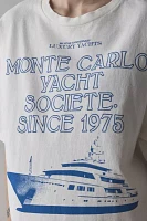 Monte Carlo Yacht Graphic T-Shirt Dress