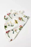 Bouquet Embroidered Headscarf