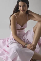 For Love & Lemons Susannah High-Low Maxi Dress
