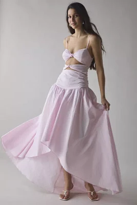 For Love & Lemons Susannah High-Low Maxi Dress