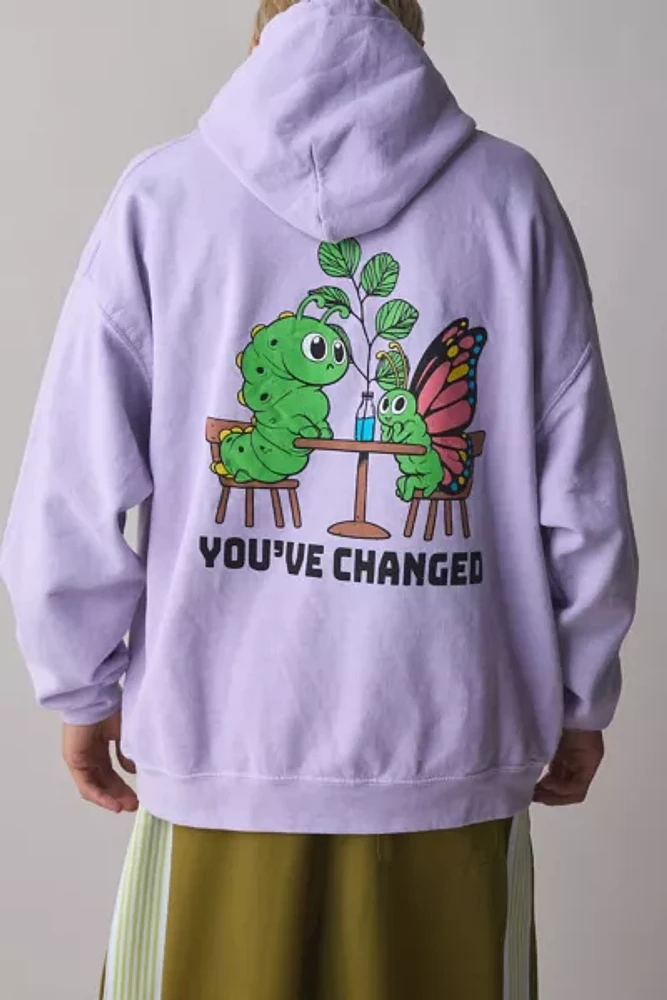 You’ve Changed Graphic Oversized Hoodie Sweatshirt