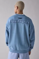 Pro Standard MLB Los Angeles Dodgers Crest Crew Neck Sweatshirt