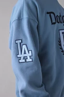 Pro Standard MLB Los Angeles Dodgers Crest Crew Neck Sweatshirt