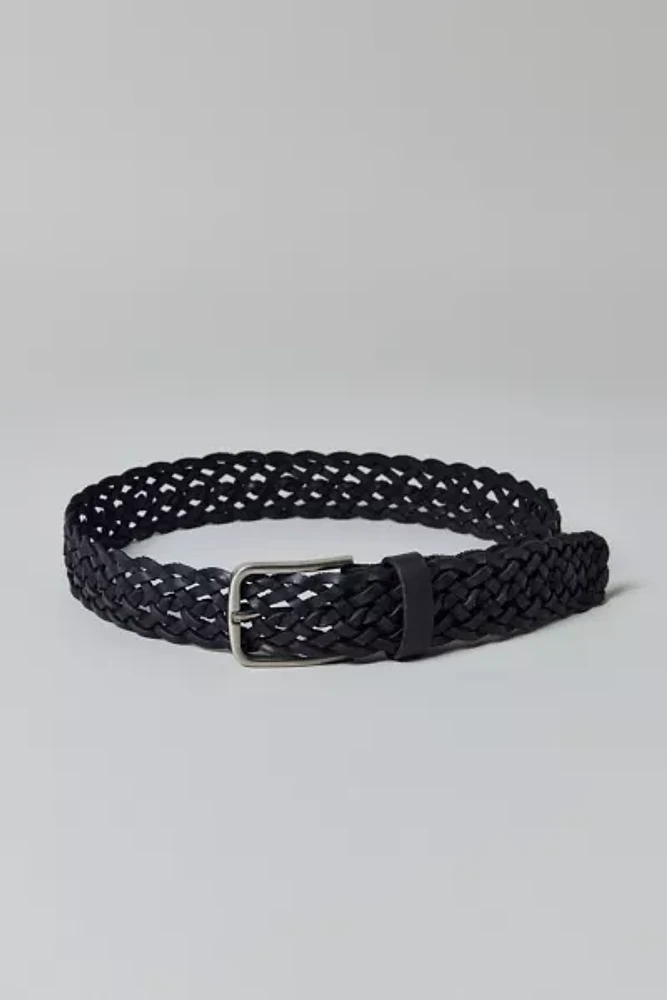 Braided Leather Belt