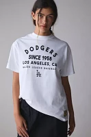 Mitchell & Ness MLB LA Dodgers Graphic Boyfriend Tee