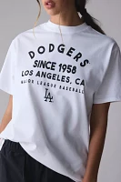 Mitchell & Ness MLB LA Dodgers Graphic Boyfriend Tee