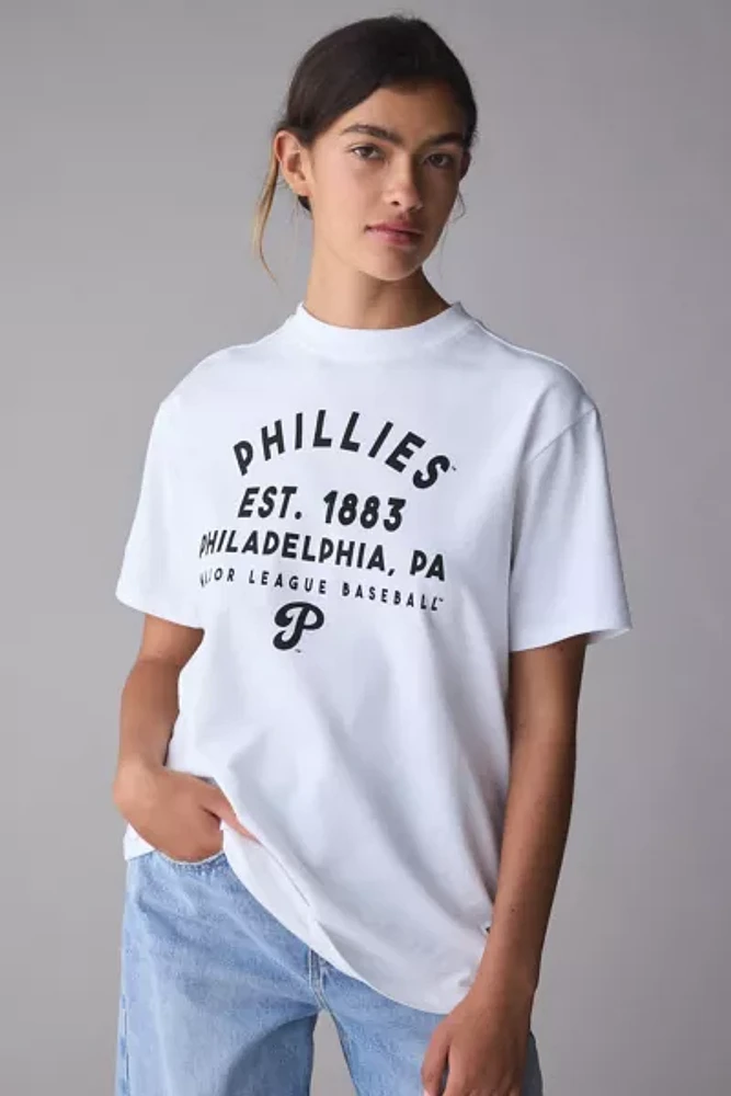 Mitchell & Ness MLB Philadelphia Phillies Graphic Boyfriend Tee