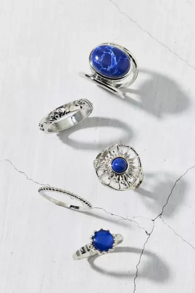 Sol Stone Ring Set