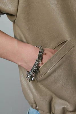 Linked Stretch Charm Bracelet
